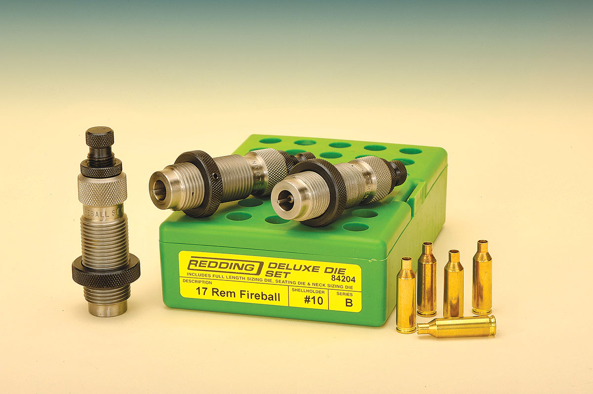 A Redding die set was used for all handloading procedures.